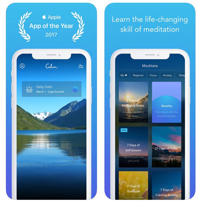 calm meditation app for beginners