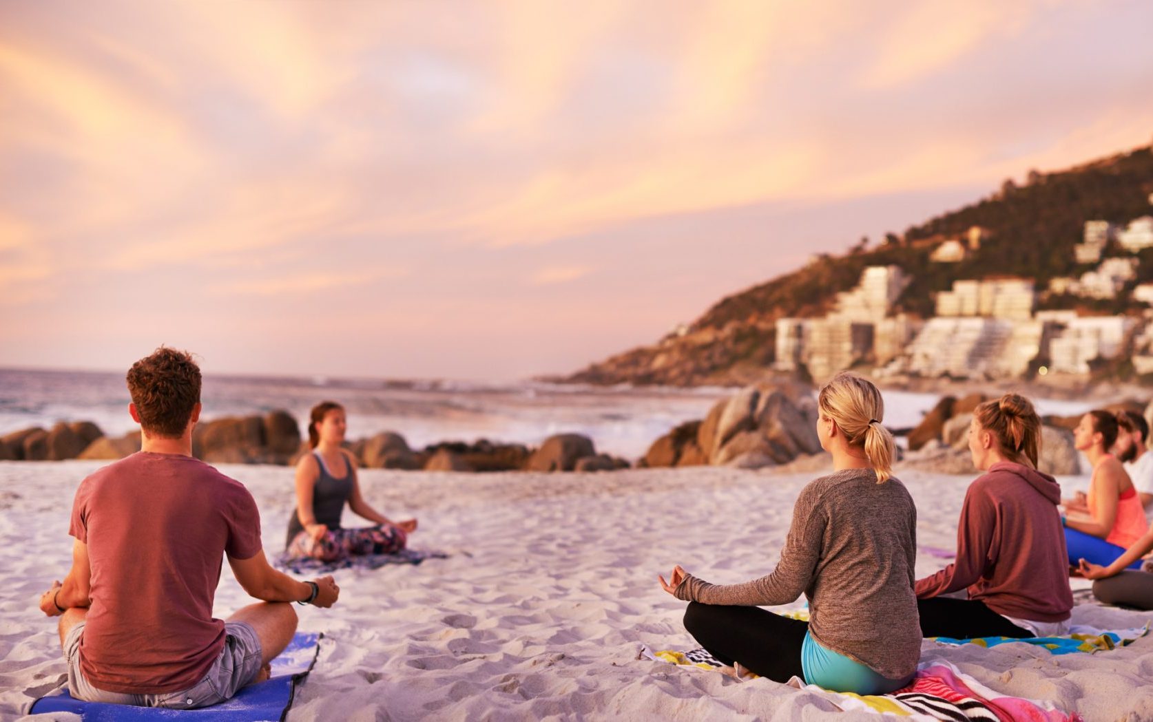 beach meditation